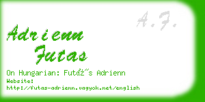 adrienn futas business card